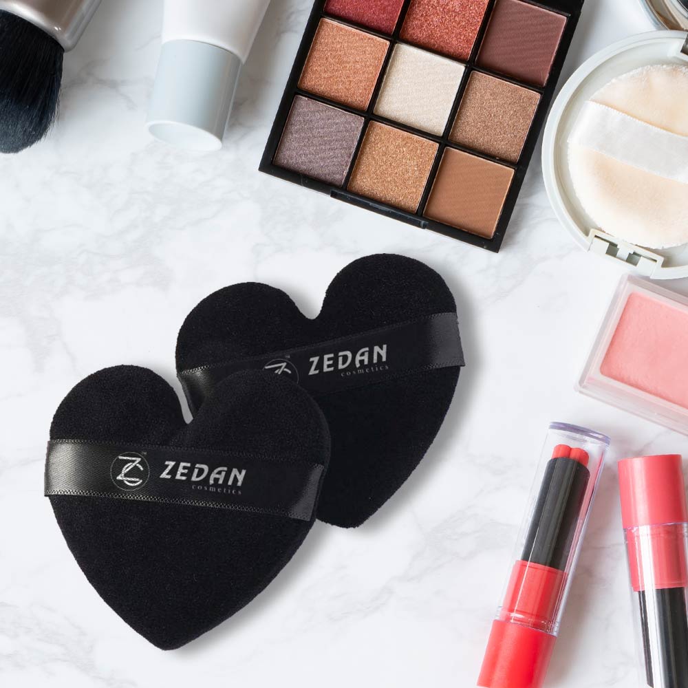 Heart Shaped Powder Puff